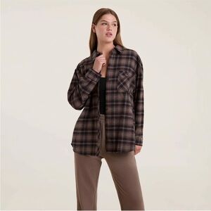 Nuuds Plaid Button-Up Shirt